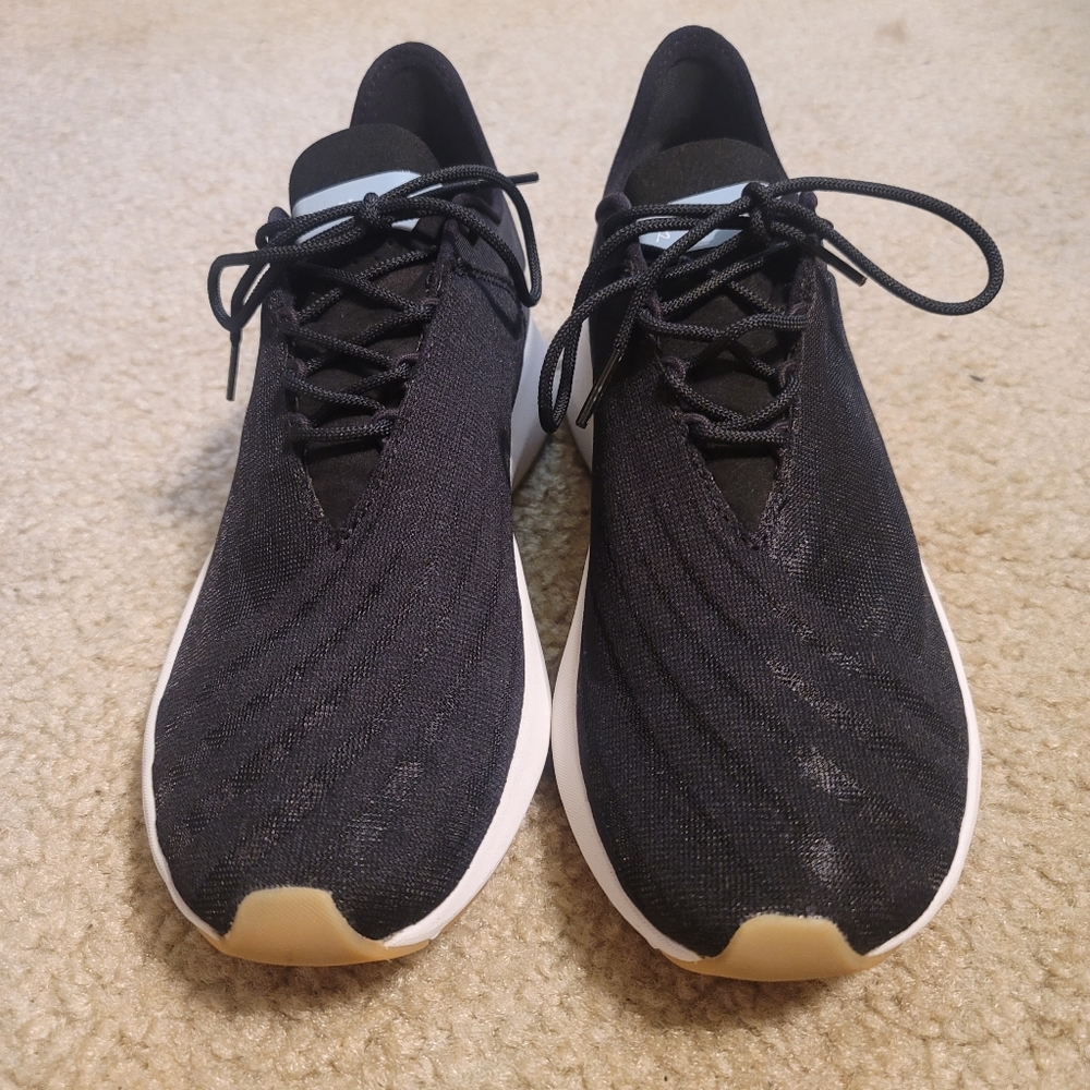 SAYSH ONE Black White Sneakers with Box and Bag Allyson Felix Athletic